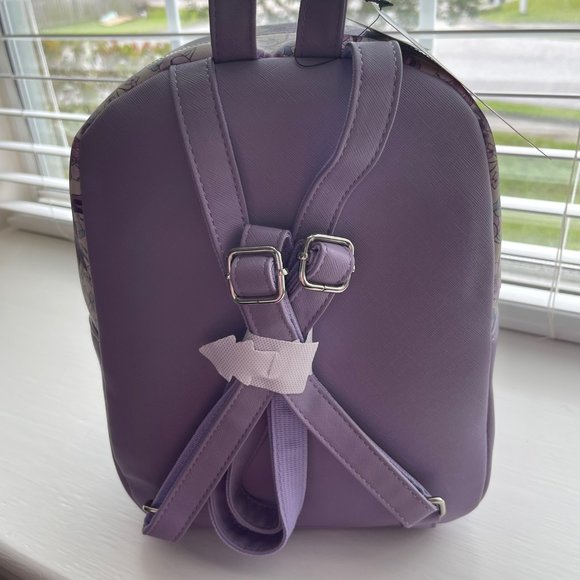 New Bioworld Pokemon Ghost Type Ghastly, Haunter, Gengar Floral Mini Backpack - Picture 5 of 10
